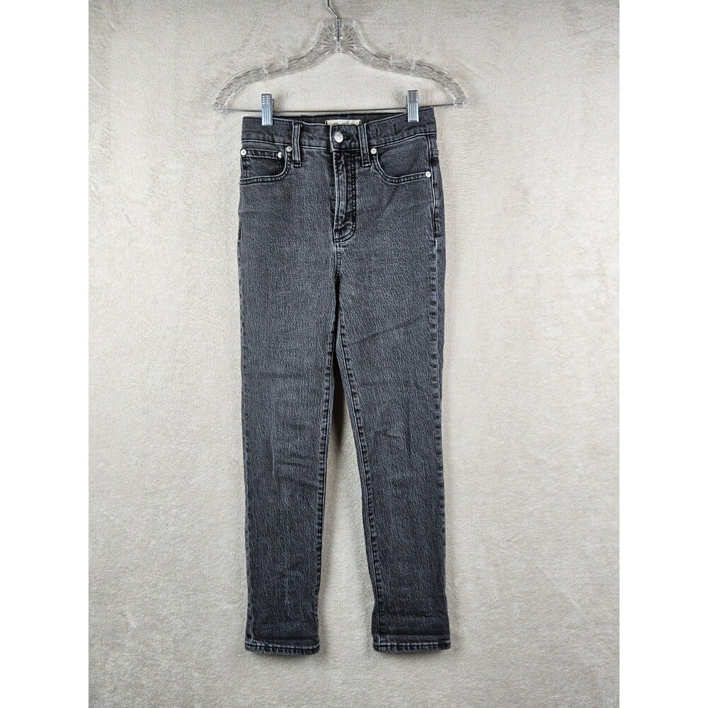 Madewell Women's The Perfect Vintage Black Denim Jeans Size 23